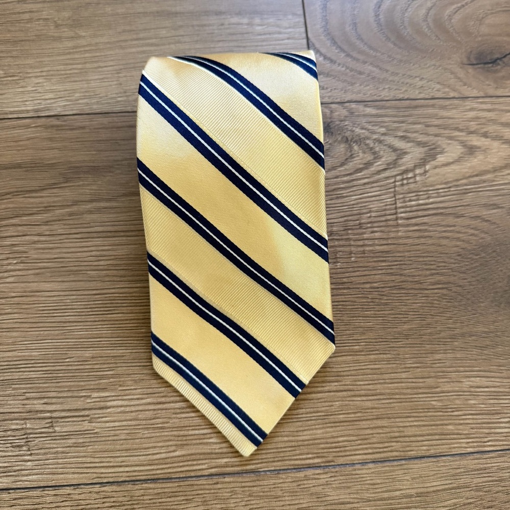 Mens Silk Tie Made‎ in USA Classic 3.75”